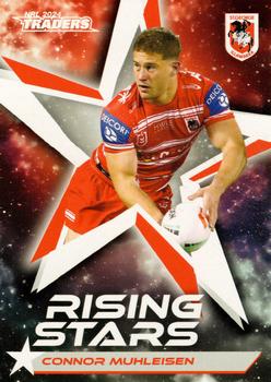 2024 NRL Traders Titanium - Rising Stars #RS56 Connor Muhleisen Front